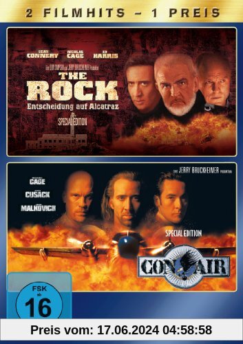 The Rock, S.E. / Con Air, S.E. [2 DVDs] von Michael Bay