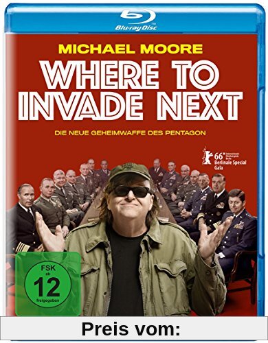 Where to Invade Next [Blu-ray] von Michael Moore