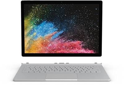 Microsoft Surface Book 2 34,29 cm (13,5 Zoll) Laptop (Intel Core i7 der 8. Generation, 8GB RAM, 256GB SSD, Intel HD Graphics 620, Win 10) silber von Microsoft