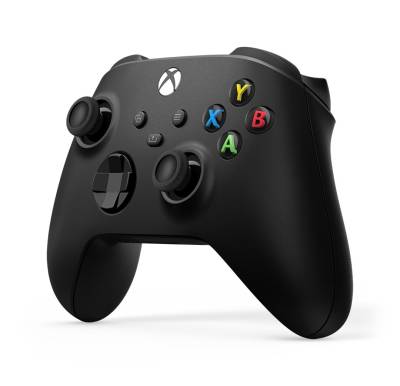 Microsoft Wireless Controller Carbon schwarz - Xbox Series X, S/Xbox One/Windows Xbox-Controller (Xbox Series X, S/Xbox One/Windows) von Microsoft