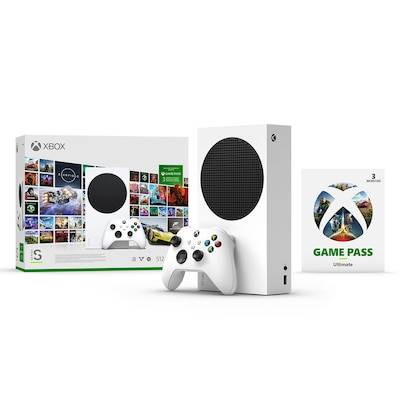Microsoft Xbox Series S | 512GB | weiß | inkl. 3 Monate Game Pass Ultimate von Microsoft