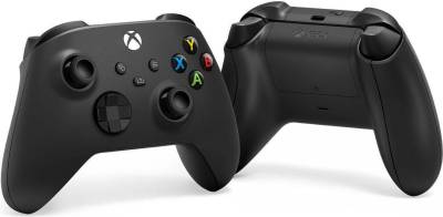 Microsoft Xbox Wireless Controller Schwarz Gamepad Analog / Digital Android - PC - Xbox One - Xbox One S - Xbox One X - Xbox Series S - Xbox Series X - iOS (QAT-00009) von Microsoft