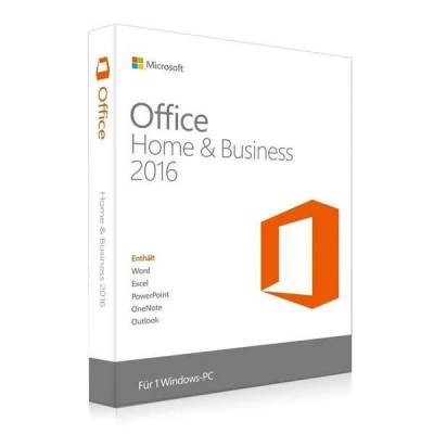 OFFICE 2016 HOME & BUSINESS - Produktschlüssel - Vollversion - Sofort-Download - 1 PC von Microsoft