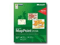 Up MS MapPoint 2004 CD W32 von Microsoft