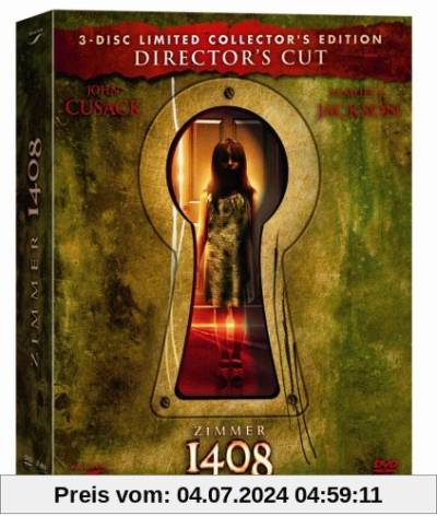 Zimmer 1408 - Limited Collector's Edition inkl. Director's Cut (3 DVDs) [Special Edition] von Mikael Håfström