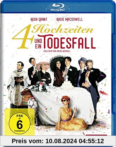 Vier Hochzeiten und ein Todesfall [Blu-ray] von Mike Newell