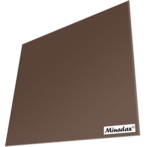 Minadax® PEI Druckplatte 220 x 220 mm in Natur für 3D Druck, 3D-Modelldruck, FDM Druck von Minadax