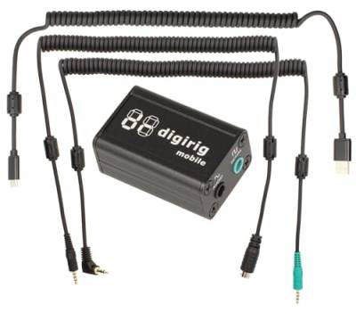 Minadax DIGIRIG Mobile KIT | Revolutionäres Digital-Interface für Amateurfunk kompatibel mit XIEGU G90 X5105 G106 + Kabel Set + USB Kabel - Logic Levels(Default) von Minadax