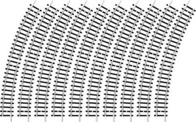 MiniTrix 14910 N Gleis Gebogenes Gleis 30° 261.8mm 10St. von MiniTrix