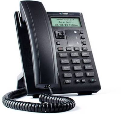 Mitel 6863i VoIP SIP Telefon Schnurgebundenes Telefon, VoIP Integrierter Webserver, PoE LC-Display S von Mitel