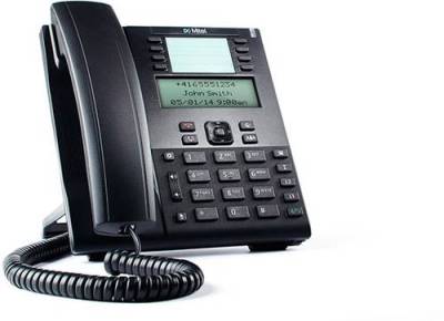 Mitel 6865 VoIP SIP Telefon Schnurgebundenes Telefon, VoIP PIN Code, Integrierter Webserver, PoE LC- von Mitel