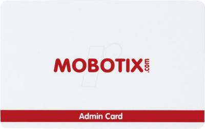 MX ADMINCARD1 - Admin RFID Transponderkarte, rot von Mobotix