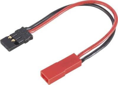 Modelcraft Akku Adapterkabel [1x BEC-Stecker - 1x JR-Buchse] 12.00cm 0.50mm² 58604 von Modelcraft