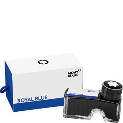Montblanc Tintenfass Royal Blue 105192 – Hochwertige Tinte in Königsblau im Tintenglas 60ml von Montblanc