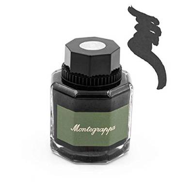 Montegrappa Tintenfass 50 ml, Dunkel-Grau von Montegrappa