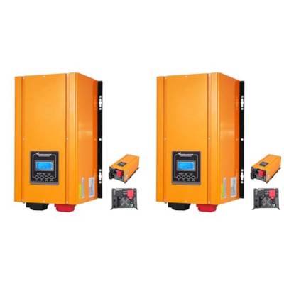 Mophorn Industrieller Wechselrichter (3KW 12V), Gelb (Packung mit 2) von Mophorn