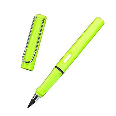 Morelax Tintenlose Bleistifte Ewig,Technologie Unbegrenztes Schreiben Eternal Pencil, Unendlicher Bleistif, Ewiger Bleistift No Ink Pen Magic Pencils (Grün1) von Morelax