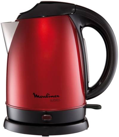 Moulinex BY5305 Wasserkocher 1,7 Liter, Weinrot von Moulinex