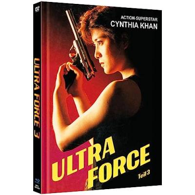 Ultra Force 3 - In the Line of Duty III - Cover B - Limited Mediabook Blu-ray & DVD von Mr. Banker Films / Cargo