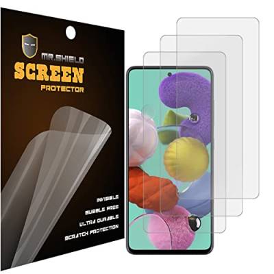 Mr.Shield Schutzfolie Kompatibel mit Samsung Galaxy A53 5G [Premium Clear] [3 Stück] Displayschutzfolie (PET Material) von Mr.Shield