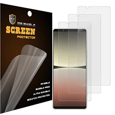 Mr.Shield Schutzfolie Kompatibel mit Sony Xperia 5 IV Anti-Glare [3 Stück] Displayschutzfolie (PET Material) von Mr.Shield