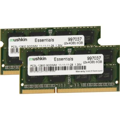 SO-DIMM 8 GB DDR3-1600 (2x 4 GB) Dual-Kit, Arbeitsspeicher von Mushkin