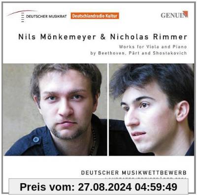 Werke für Viola und Klavier von N. Mönkemeyer