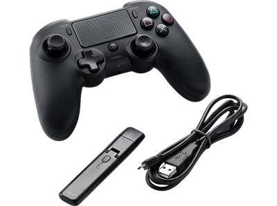 NACON PS4 Controller Asymmetric Wireless OFF.LIZENZIEIERT schwarz Schwarz für PlayStation 4, PC von NACON