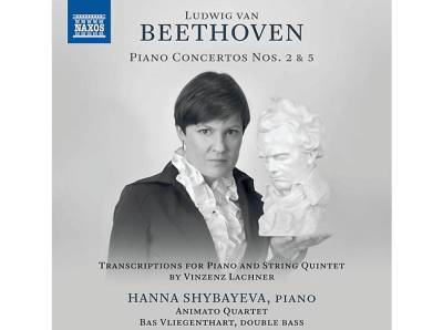 Shybayeva,Hanna/Vliegenthart,Bas/Animato Quartet - Klavierkonzerte 2 und 5 (CD) von NAXOS