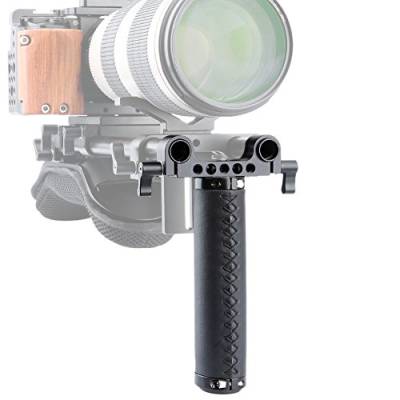 NICEYRIG DSLR Mittelhandgriff Grip mit 15 mm Rod Clamp für Kamera Stabilisator Unterstützung von NICEYRIG
