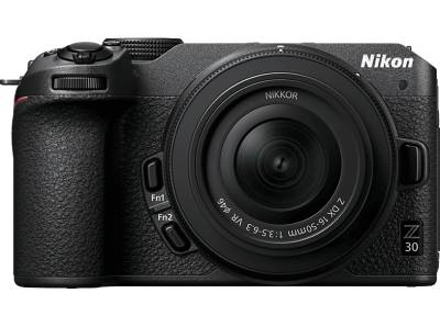 NIKON Nikon Z30 Kit Systemkamera mit Objektiv 16-50 mm, 7,5 cm Display Touchscreen, WLAN von NIKON