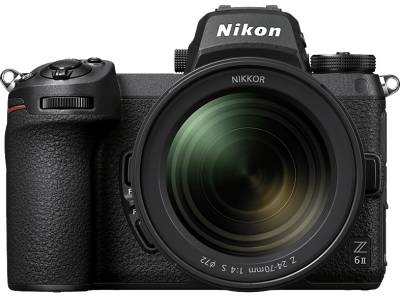 NIKON Z 6II Kit Systemkamera mit Objektiv 24-70 mm, 8 cm Display Touchscreen, WLAN von NIKON