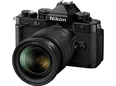 NIKON Z f Kit Systemkamera mit Objektiv 24 - 70 mm, 8 cm Display Touchscreen, WLAN von NIKON