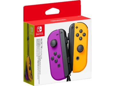 NINTENDO Joy-Con 2er-Set Controller Neon-Lila/Neon-Orange für Nintendo Switch von NINTENDO