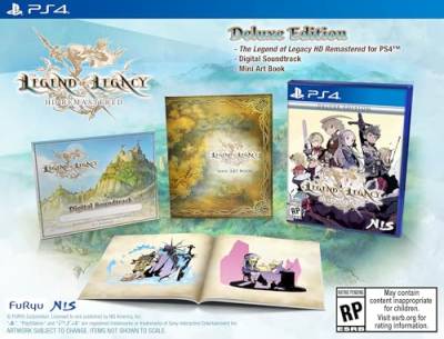 The Legend of Legacy HD Remastered: Deluxe Edition - PlayStation 4 von NIS America