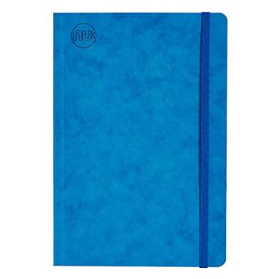 NU Notizbücher – Craze Cloud Range – A5-Tagebuch – Tagebuchbedarf – Schreibwaren-Notizbücher – linierter Notizblock – Blau – 160 Seiten, NU003960-FSC-BL von NU