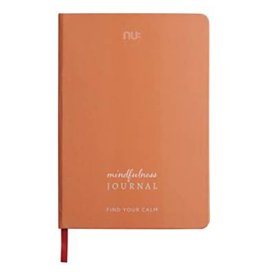 NU Notizbücher – Spectrum Pastels Range – Achtsamkeits-Tagebuch – A5 Notizblock – Koralle – 200 Seiten von NU