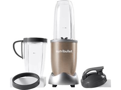 NUTRIBULLET Pro 900 NB907CP Smoothie Maker Champagner (900 Watt, 925 ml) von NUTRIBULLET