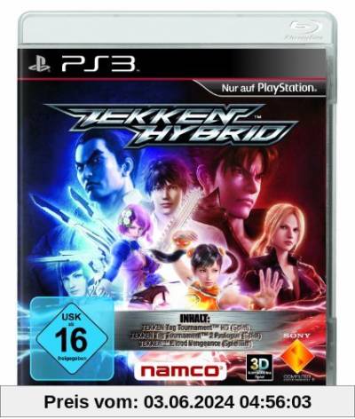 Tekken Hybrid (inkl. 3D-Film Tekken Blood Vengeance + Bonus-Material) von Namco