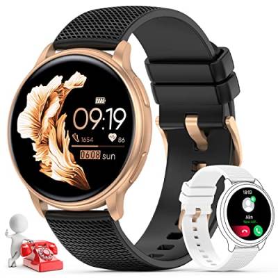 Nemheng Smartwatch mit Telefonfunktion, 1.32 Zoll Touchscreen Armbanduhr IP67 Wasserdicht Fitness Tracker mit Schlafmonitor Pulsuhr Blutdruck, Musikkontrolle, Schrittzähler Sportuhr für Android iOS von Nemheng