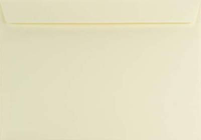 Netuno 200x Elfenbein DIN C4 Brief-Umschläge ohne Fenster 229x 324 mm gerade Klappe 120g Olin große Brief-Kuverts cremefarben Geschäfts-Umschläge A4 Maxibrief Briefhüllen Versandtaschen groß von Netuno