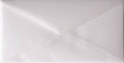Netuno 25 Briefumschläge Weiß transparent DIN lang 110x 220 mm 110g Golden Star durchsichtige Umschläge lang Transparentpapier Einladungsumschläge DL für Hochzeitskarten Geburtstagskarten Osterkarten von Netuno