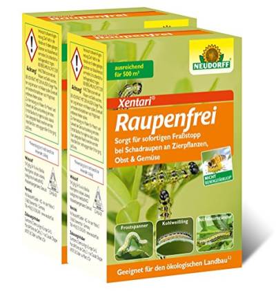 Neudorff Raupenfrei Xentari 50g gegen Buchsbaumzünsler an Buchsbäumen von Neudorff