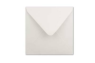 Briefumschläge quadratisch - Farbe: Weiss I 20 Stück I 160x160 mm I 90g/m² I Nassklebung von Neuser