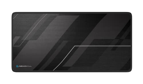 NEWSKILL Artemis, XXL-Gaming-Mauspad, Exklusive Jacquard-Gewebe-Oberfläche, rutschfeste Gummibasis, Maße 1160x560x3mm, Präzision & Geschwindigkeit Desktop-Mauspad, schwarz von Newskill