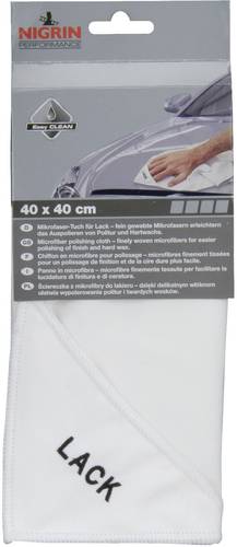 Nigrin 71121 Lack Microfasertuch 1 St. (L x B) 40cm x 40cm von Nigrin