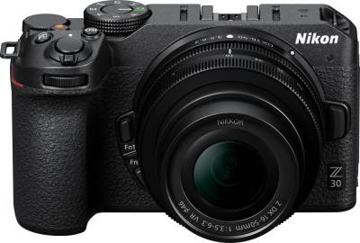 Nikon Kit Z 30 + 16–50 VR Systemkamera (NIKKOR Z DX 16–50 mm 1:3,5–6,3 VR, 20,9 MP, Bluetooth, WLAN (Wi-Fi) von Nikon