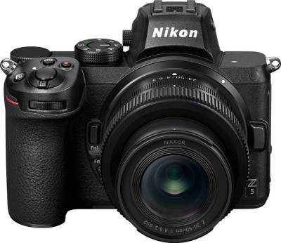 Nikon Z 5 KIT Z 24-200 mm f/4.0-6.3 VR Systemkamera (24-200 mm f/4.0-6.3 VR, 24,3 MP, Bluetooth, WLAN (WiFi) von Nikon
