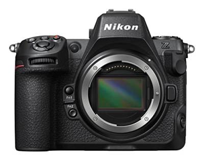 Nikon Z 8 Body (Vollformat Systemkamera für Foto- und Videografie, 45.7MP gestapelter CMOS-Sensor, 2 Speicherkartenfächer, 8k RAW Video, bis zu 120 Bilder pro Sekunde, 493 AF-Messfelder) von Nikon