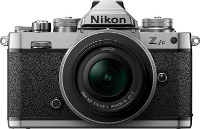 Nikon Z fc + 16-50 VR + 50-250 VR-kit Systemkamera (Z DX 16-50 mm 1:3.5-6.3 VR (SE), Z DX 50-250 mm 1:4.5-6.3 VR, 20,9 MP, Bluetooth, WLAN) von Nikon
